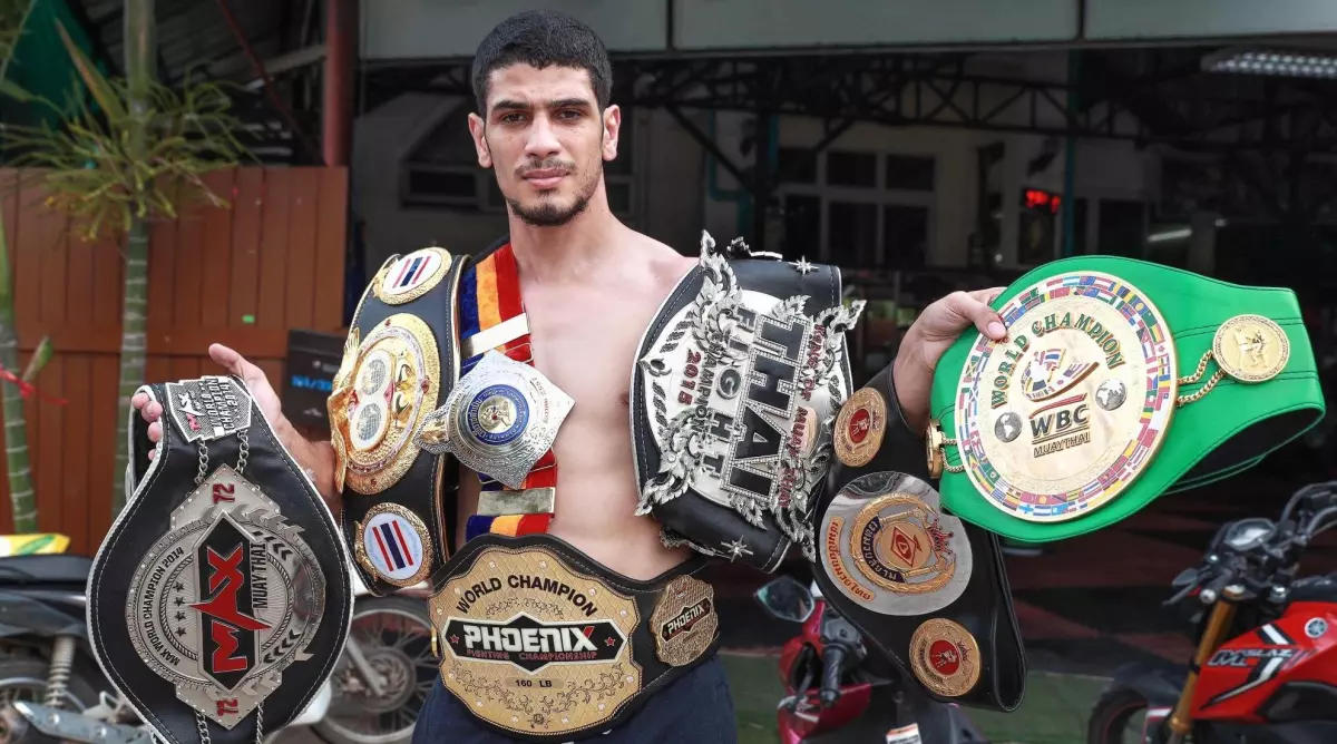 23 fois champion du monde de muay-thaï : Découvrez le parcours incroyable de Youssef Boughanem