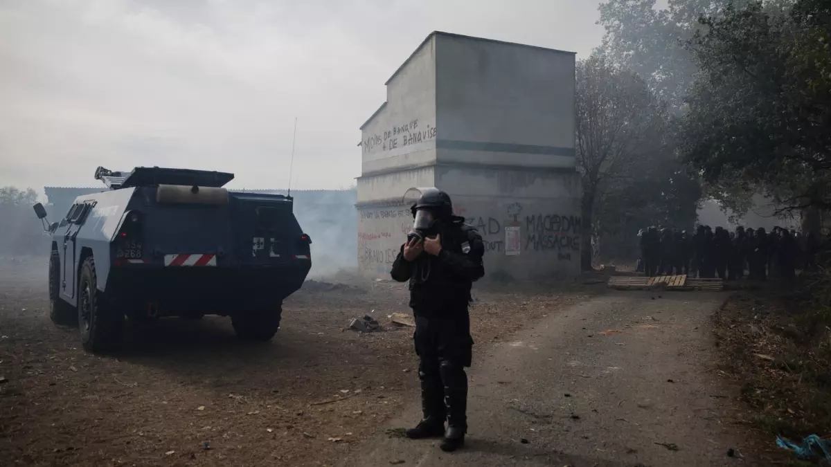 Affrontements lors de l'évacuation de la ZAD de l'A69