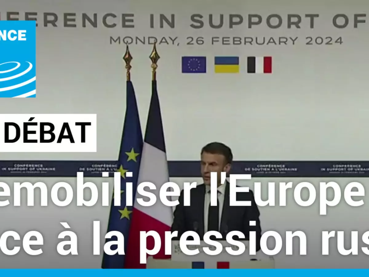 Conférence Paris soutien à l'Ukraine : mobiliser l'Europe face à la pression russe