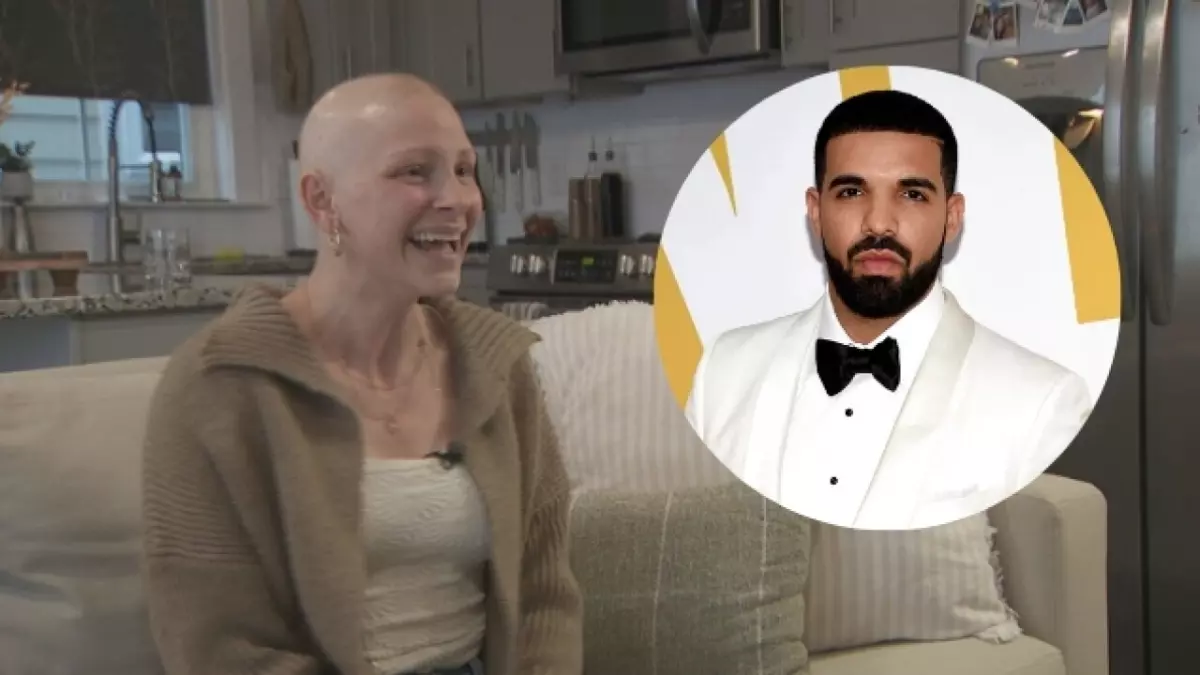 Drake fait un geste incroyable en offrant 100k à une survivante du cancer