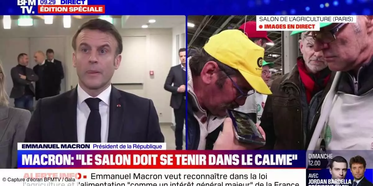 Emmanuel Macron au Salon de l’agriculture : une visite sous tension