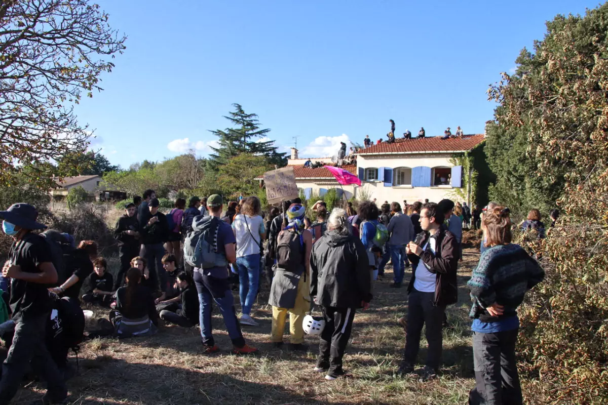 Evacuation de la ZAD contre l'autoroute A69