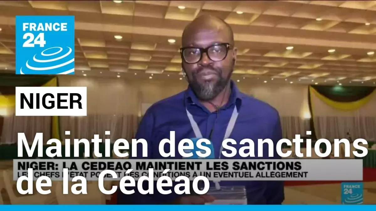 La Cédéao maintient ses sanctions sur le Niger avec des conditions strictes