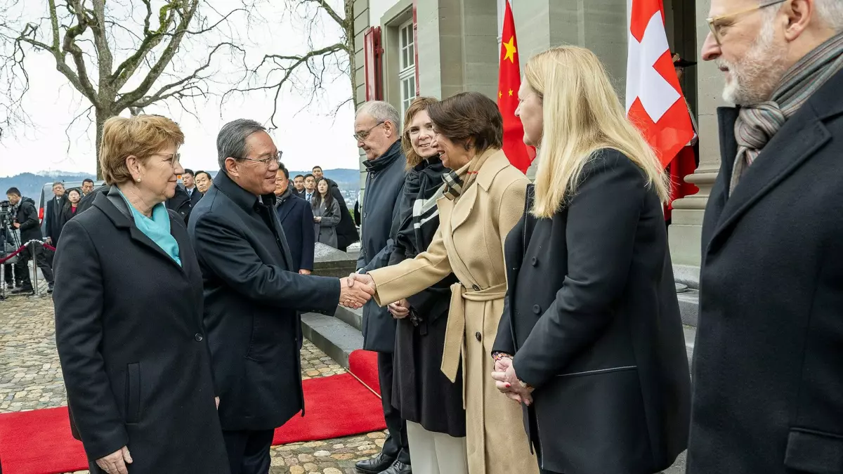 La Suisse et la Chine renforcent leurs liens lors d'une visite de haut niveau