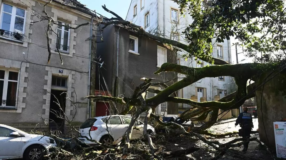 La tempête Louis fait des ravages en France