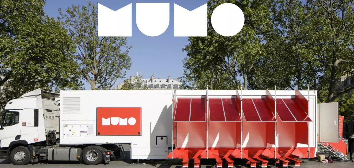 Le MUMO, le musée mobile du Centre Pompidou, s'invite en Ile-de-France