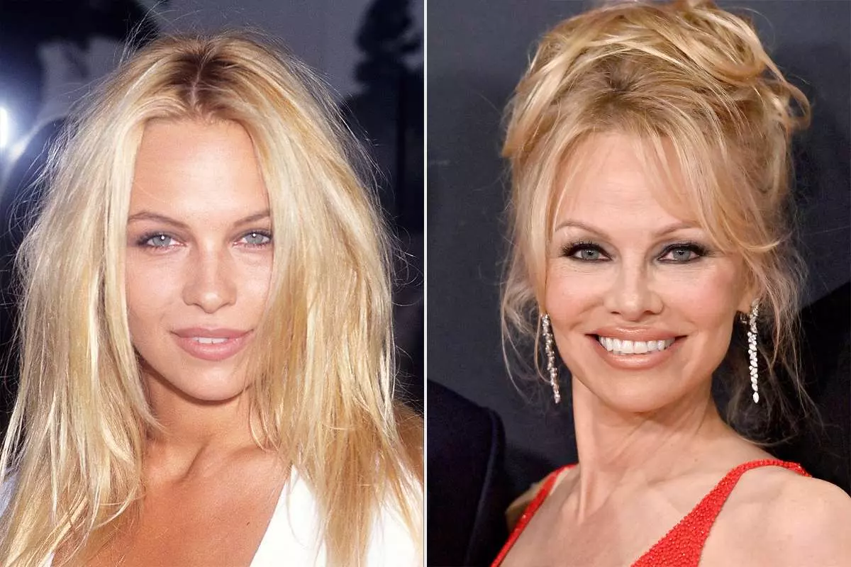 Pamela Anderson dévoile son visage sans maquillage lors de la Fashion Week