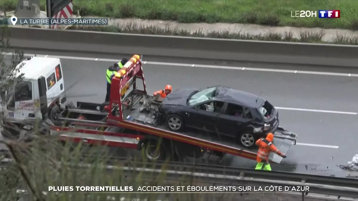 Pluies torrentielles et éboulements sur la Côte d'Azur : un bilan tragique