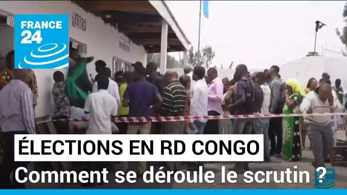 RDCongo : Les élections prolongées après des perturbations • FRANCE 24