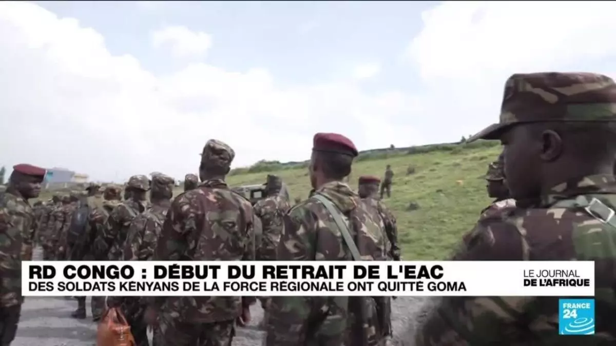 Retrait des soldats kényans de la force régionale en RD Congo