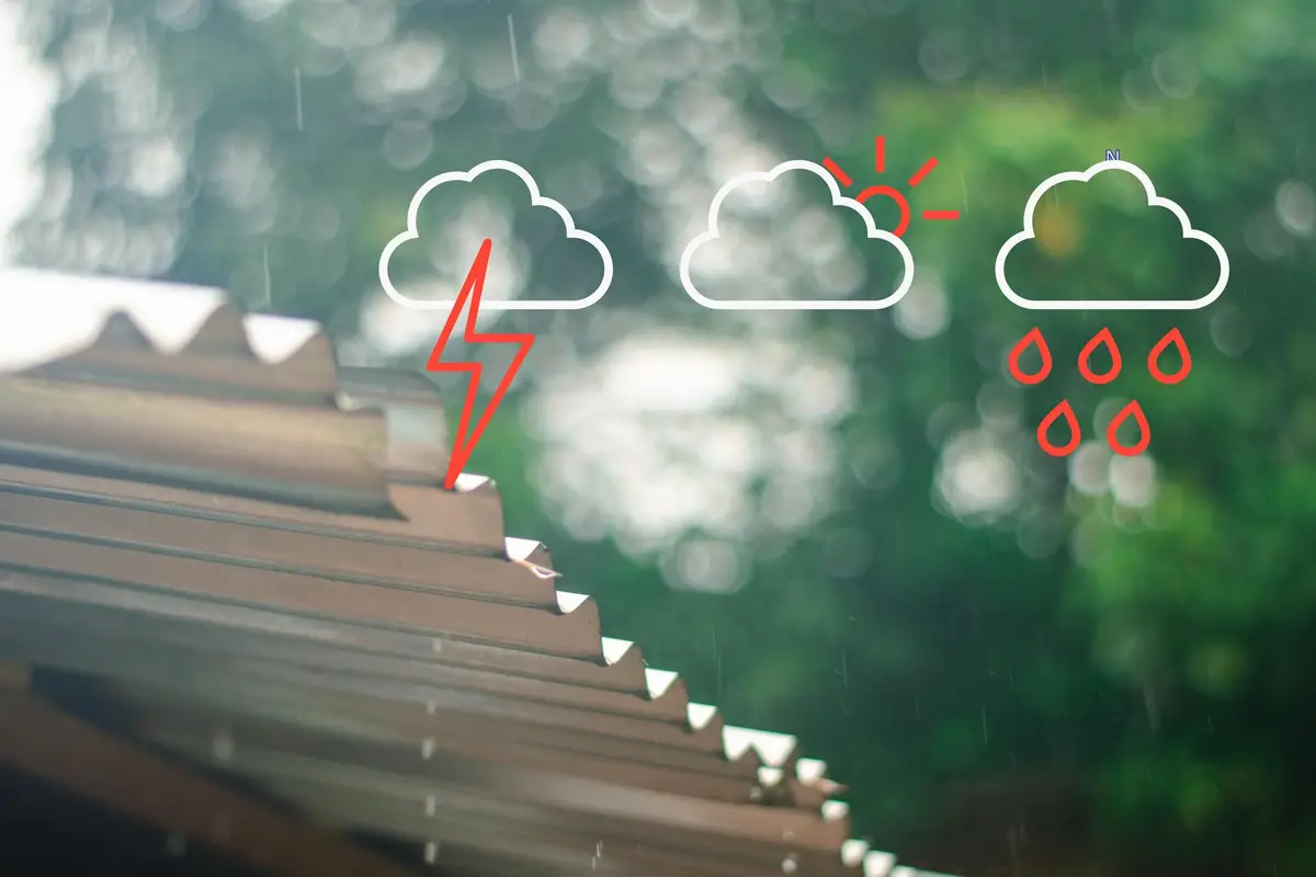 gouttes de pluie nuages formation météo