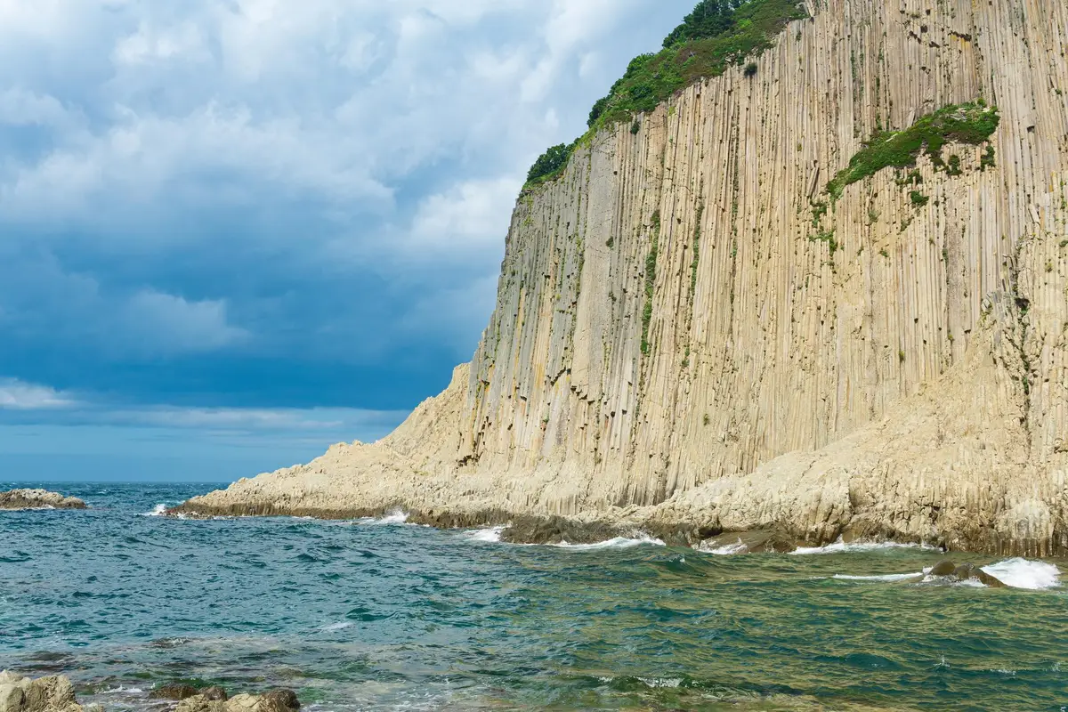 Tropea Calabre plage falaise