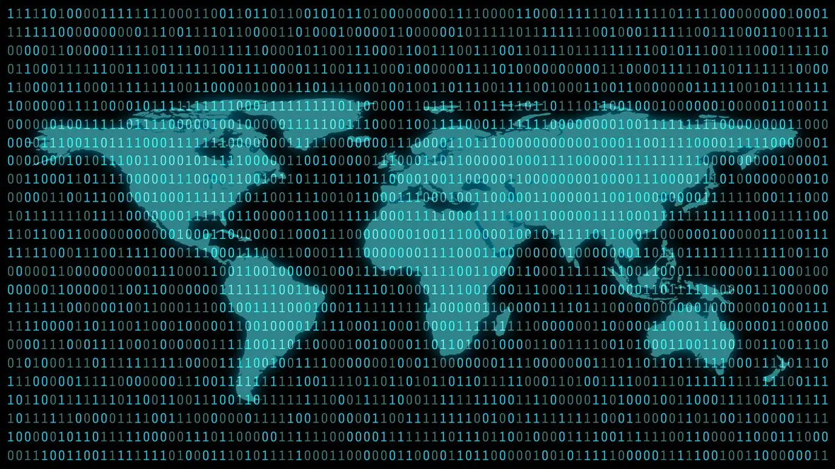 cyberguerre carte monde code informatique