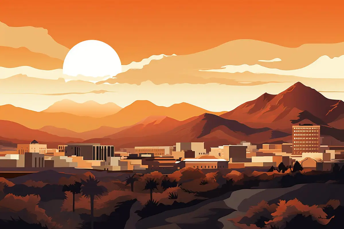 el paso skyline desert rio grande