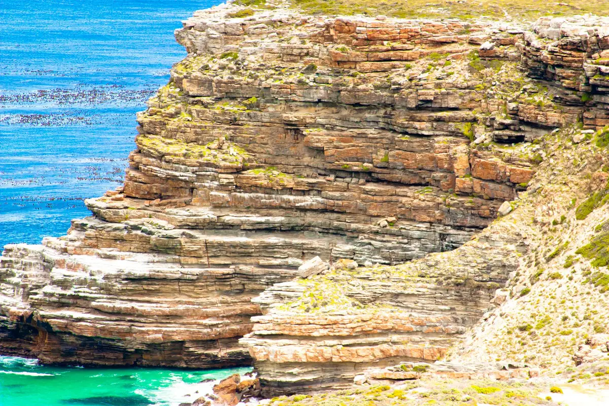 malte la valette falaises mer mediterranee