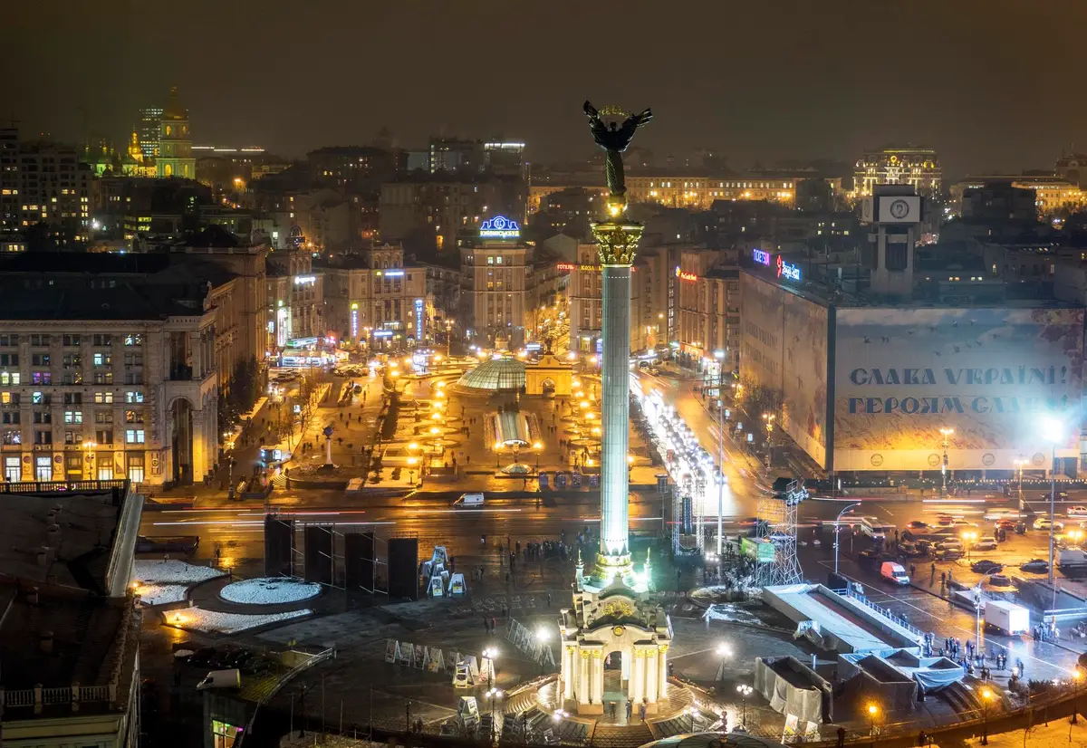 kiev ukraine dniepr capitale