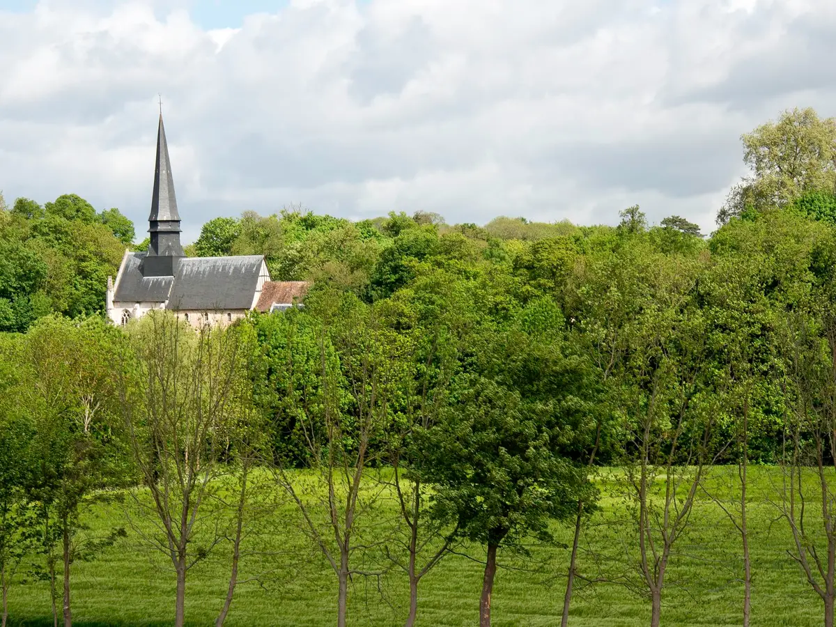 Luglon Landes village forêt mairie église