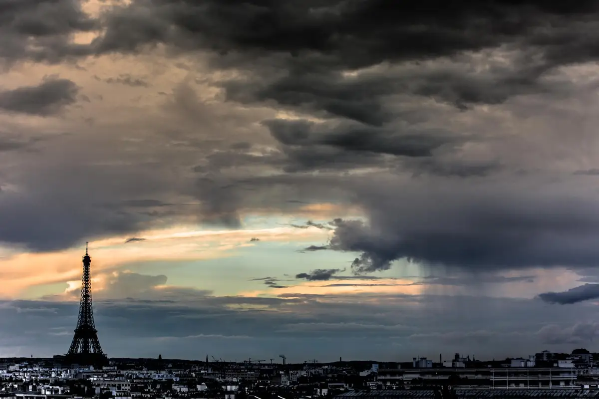nuages orage ciel france carte meteo