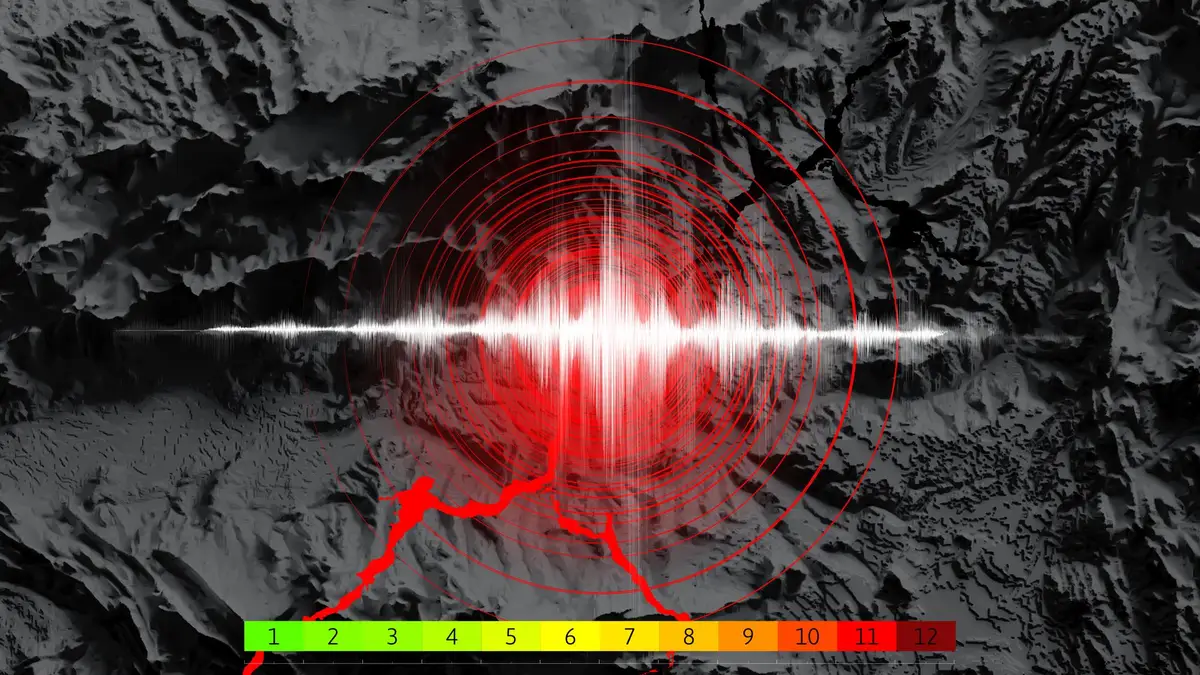 sismographe faille séisme magnitude
